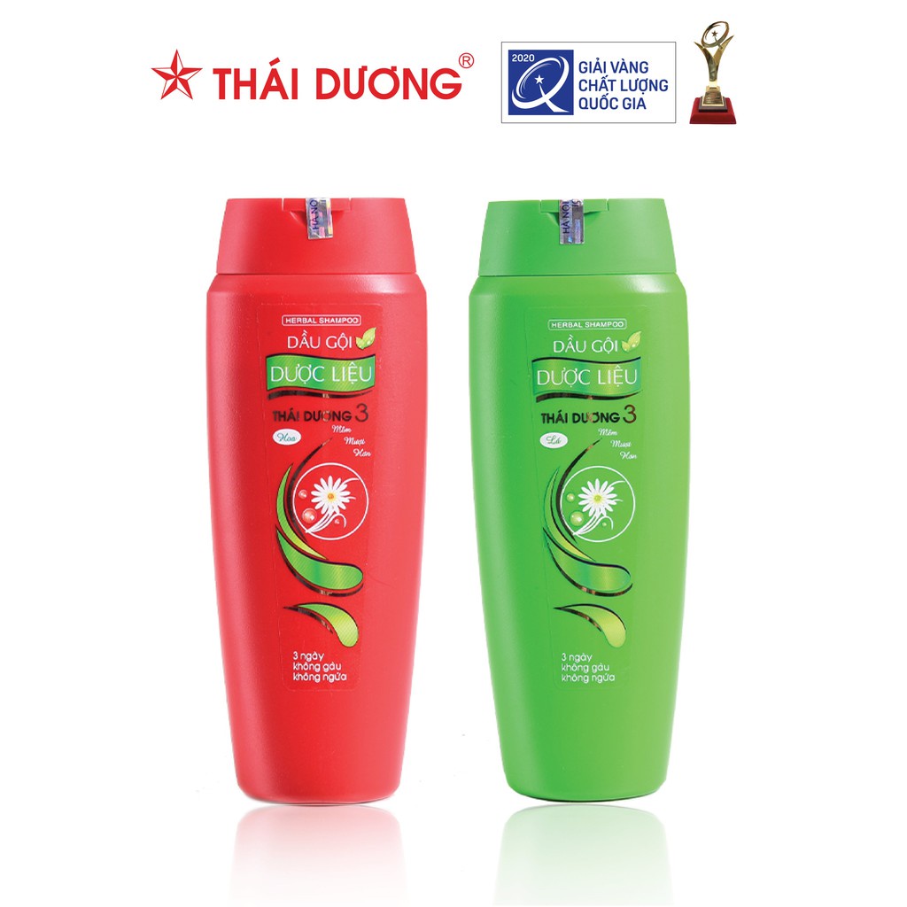 Dầu gội-xả dược liệu thái dương 3 (hoa) 200ml (CHÍNH HÃNG)