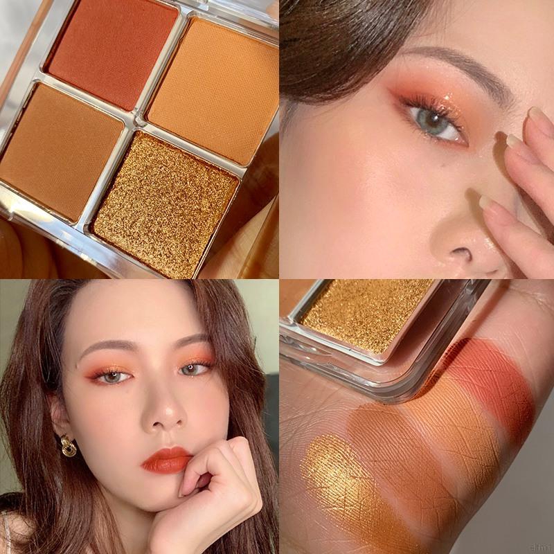 Bảng phấn mắt GUICAMI 4 màu sắc trang điểm lâu trôi dễ sử dụng | BigBuy360 - bigbuy360.vn