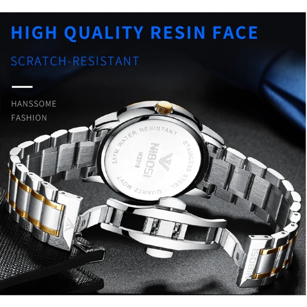 Đồng hồ nam dây thép đặc Nibosi 2318 fullbox | BigBuy360 - bigbuy360.vn