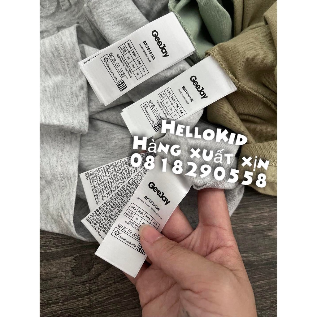 A458 - Áo thun hình nổi cho bé