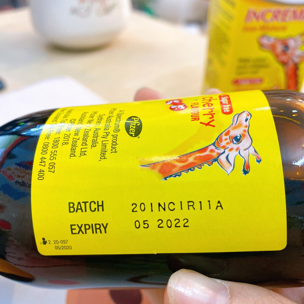 Siro Cho Trẻ Biếng Ăn Centrum Kids Incremin Iron Mixture Của Úc 200ml date 5/2024