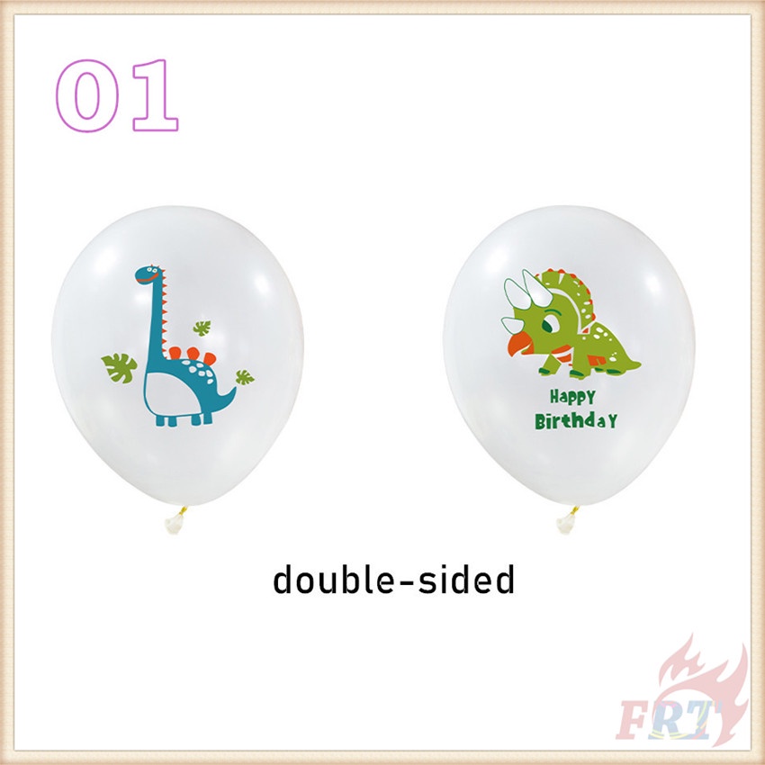 Quả bóng cao su hình chú khủng long xinh xắn trang trí tiệc sinh nhật đẹp mắt 12inch