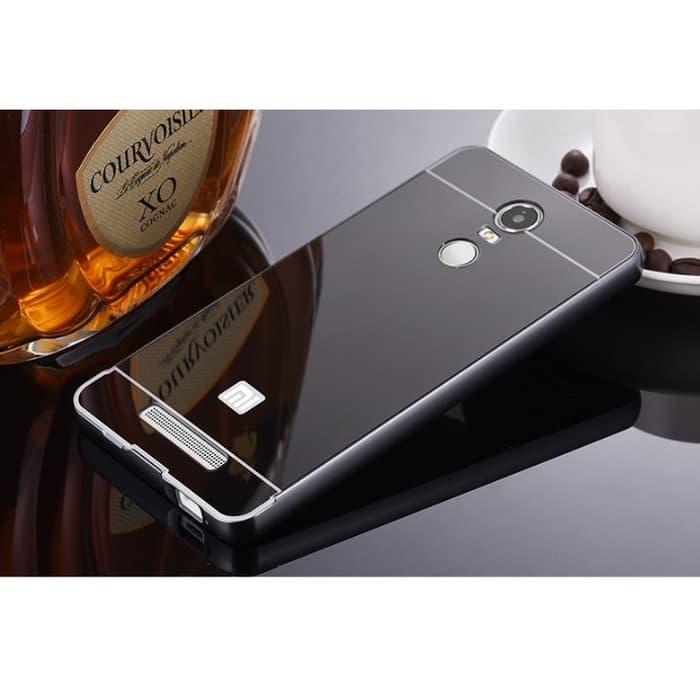 Ốp Lưng Tráng Gương Viền Nhôm Cho Xiaomi Redmi Note 3 / Note 3 Pro