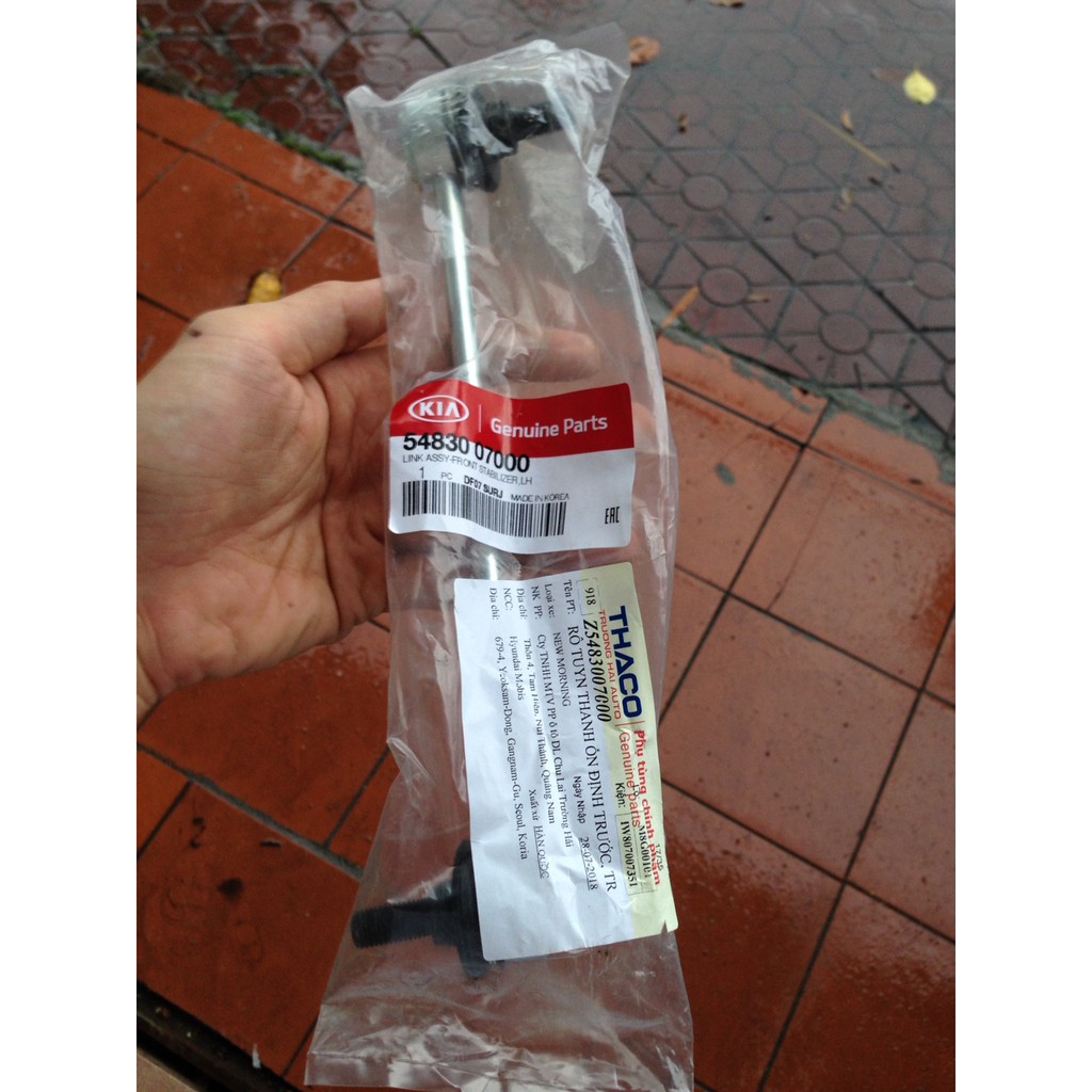 Rô tuyn cân bằng trước Kia Morning 2004-2011 / Hyundai i10 - Grand i10 chính hãng Kia ( 5484007000 - 5483007000 )