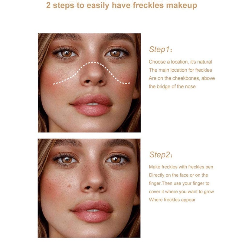 [Hàng mới về] Bút trang điểm chấm tàn nhang màu sắc tự nhiên chống thấm nước dễ lên màu | BigBuy360 - bigbuy360.vn