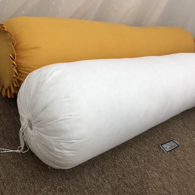 Ruột Gối Ôm Bông Hạt Cao Cấp Đàn Hồi Vải Bọc Phin Trắng Size 70x100cm