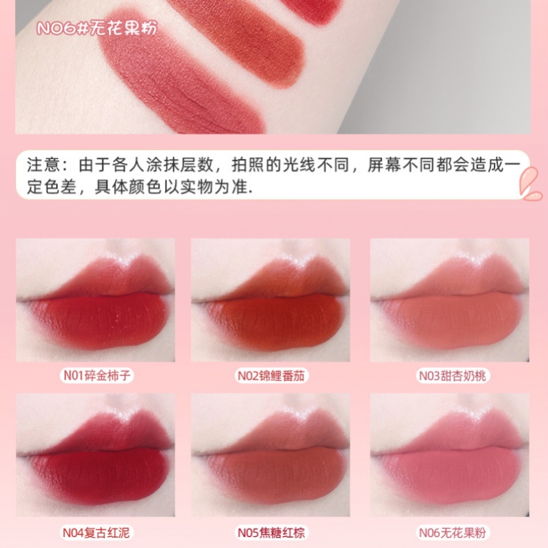 Son môi dưỡng ẩm chống nước không dính tiện dụng