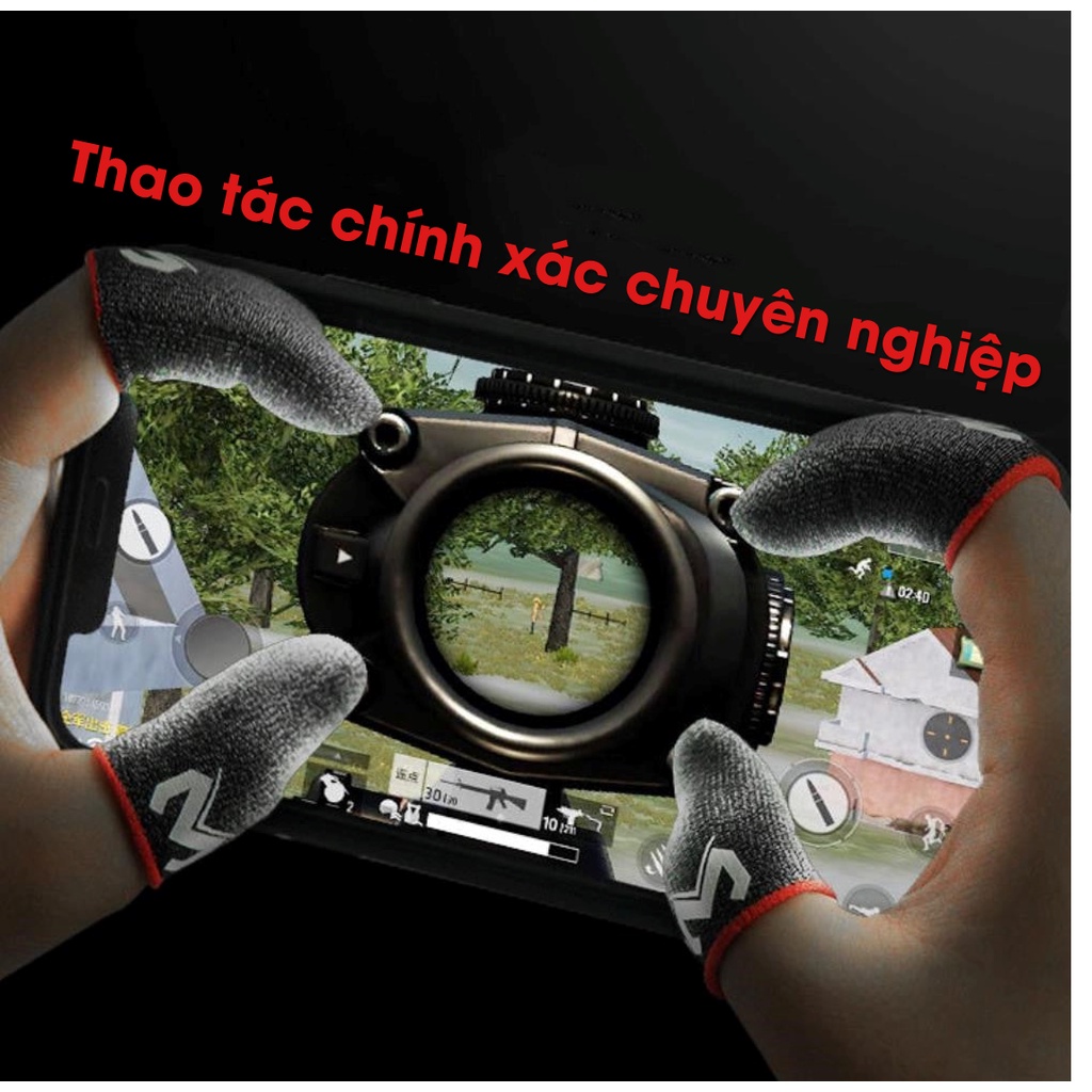 Bao tay chơi game ff MEMO chống mồ hôi tăng độ nhạy, găng tay, ngón tay chơi game free fire, pubg, liên quân TechWorld