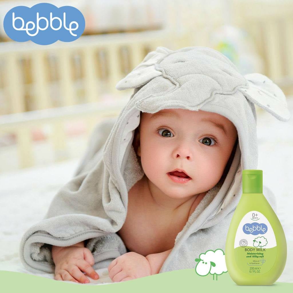 [Chính Hãng] Sữa dưỡng ẩm toàn thân dành cho bé Bebble Body Milk 200ml