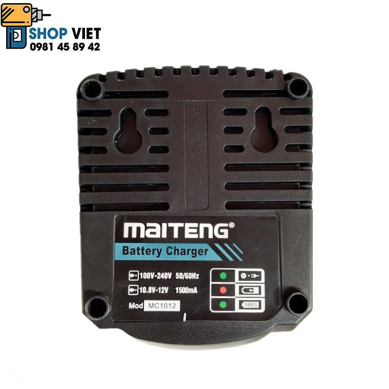 SV Bộ máy vặn vít Maiteng 12V với 18 cấp trượt, phụ kiện đầy đủ