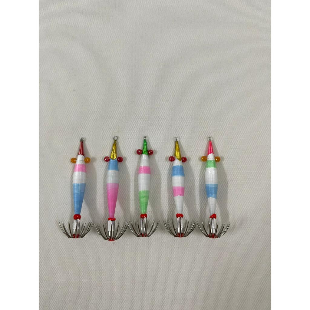 Tôm câu mực, rường câu mực 18g.