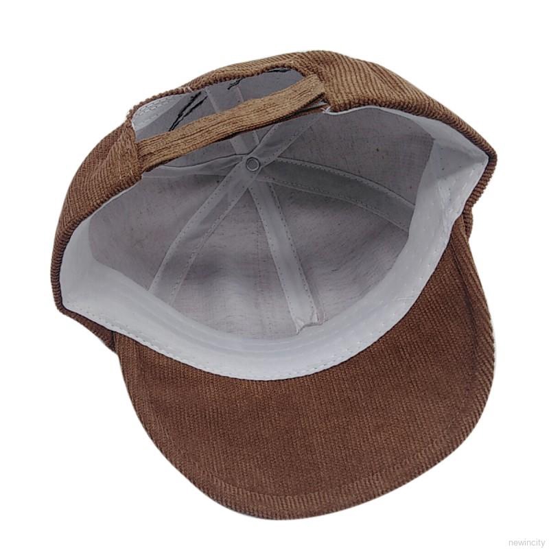 Mũ cotton thêu chữ trang trí tai thỏ xinh xắn cho bé