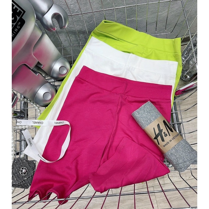 quần ngố legging nhiều màu