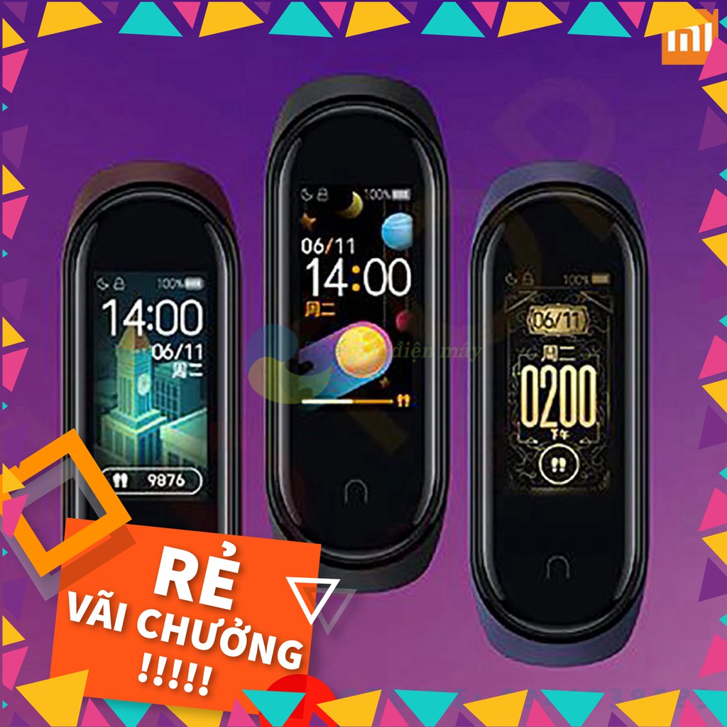 [SALE] [Bản quốc tế] Đồng hồ thông minh Xiaomi Mi band 4 có tiếng việt Smart watch miband 4 - Bảo hành 12 tháng .