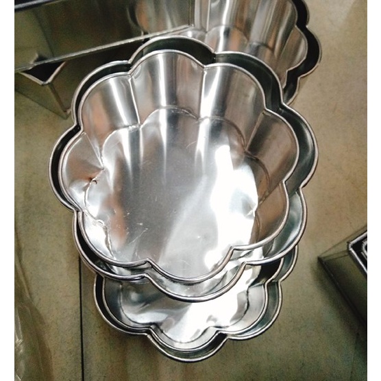 Khuôn Nhôm Bông Mai Đế Liền 12-30, cao 8cm