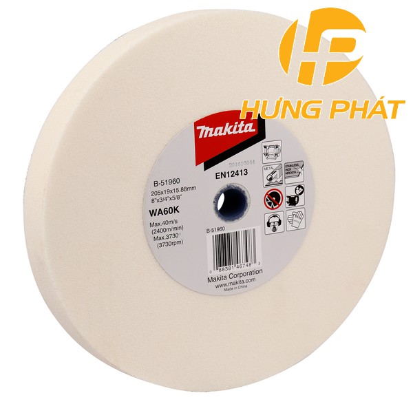 Đá mài 2 đá 205mm Makita B-51960 ( dùng cho máy GB801) | Thiết bị Hưng Phát