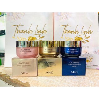 Kem dưỡng AHC Capture SOLUTION PRIME Cream dưỡng ẩm, giúp da mềm mịn mượt mà 50ml