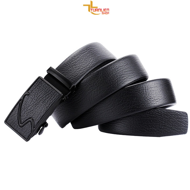 Thắt Lưng Nam STM Da Canvas - Khóa Tự Động - Chất Da PU - Dây Nịt Nam
