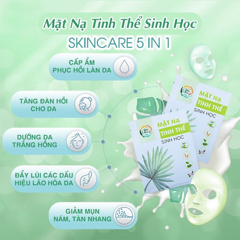 MẶT NẠ TINH THỂ DỪA SINH HỌC
