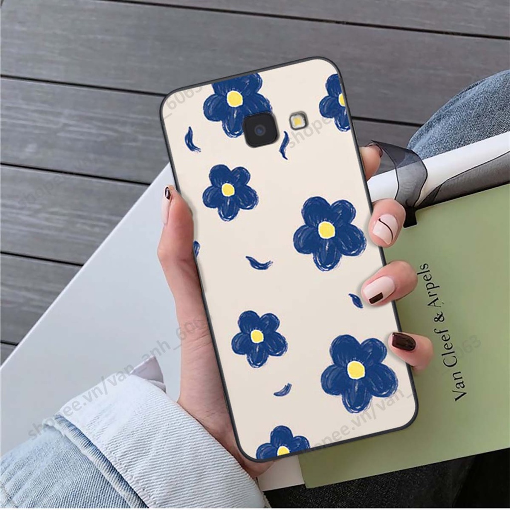 Ốp lưng Samsung J4 Plus / J4 Core / J4+ in hình hoa, gấu rich bear nghệ thuật, thời trang
