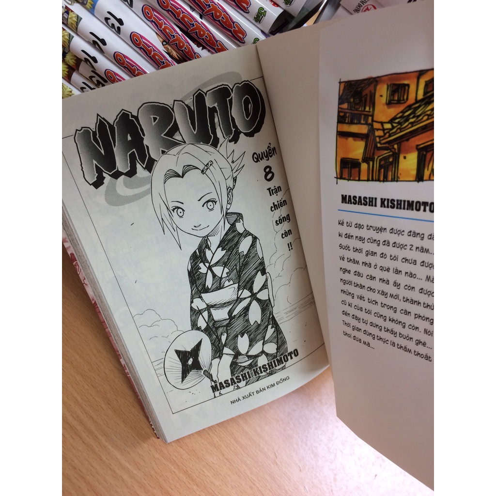 Sách - Naruto - Tập 8
