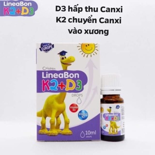 [Tặng quà] LineaBon K2+D3 Vitamin tăng chiều cao