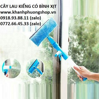 Cây lau cửa kiếng - cây lau cửa kiếng có bình xịt