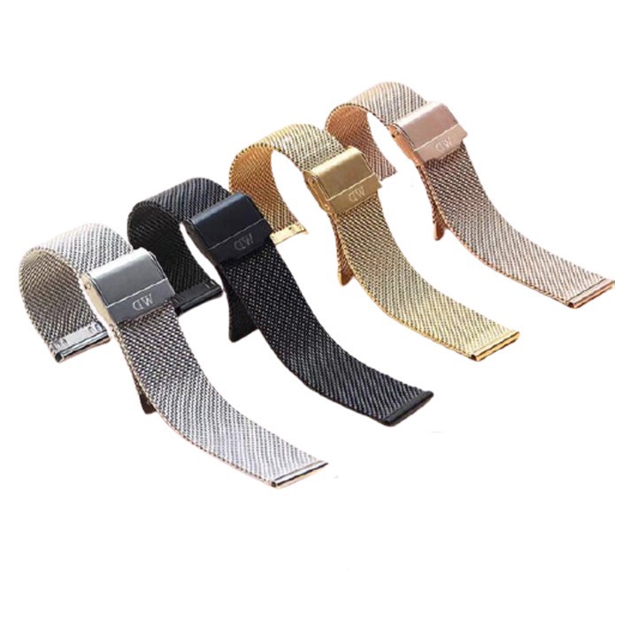 Dây kim loại đồng hồ Daniel Wellington Classic Petite Dây mesh DW - Hàng Chính Hãng