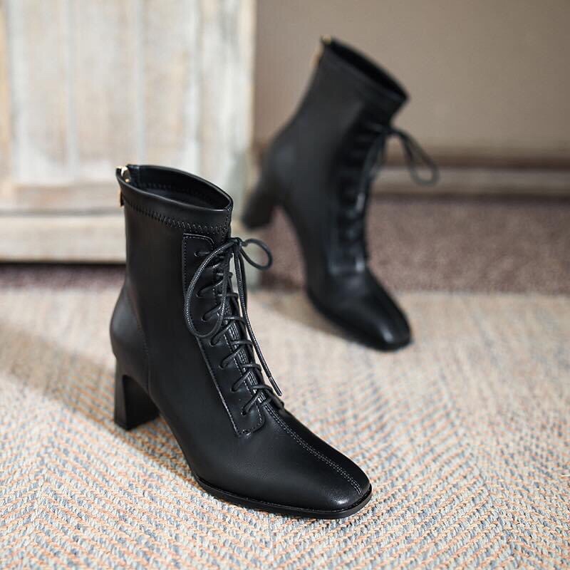 Giày bốt da mềm siêu êm 7p hàng cao cấp