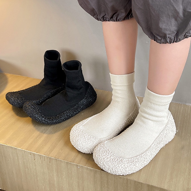 Giày Đi Biển Chống Trượt Màu Sắc Dạ Quang Thời Trang Cho Bé