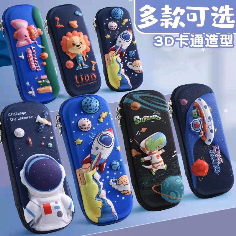(cute) Hộp đựng bút 3D dễ thương cho học sinh hình đẹp chống nước