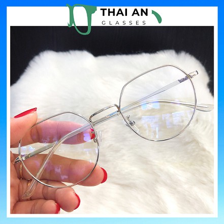gọng kính mắt thời trang nam nữ - mắt kính thái an , gọng kim loại