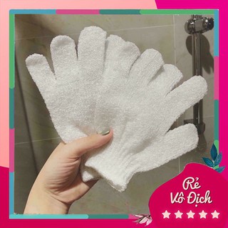 Găng tay tắm tẩy da chết watson - găng tay tạo bọt, kỳ ghét, tẩy tế bào chết, làm sạch da