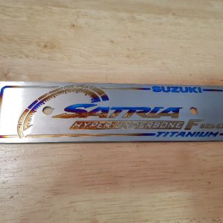 Biển Titan chữ Satria