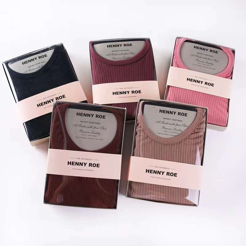 Bộ đồ giữ nhiệt len tăm cho nữ, Bộ quần áo giữ nhiệt nữ HENNY ROE