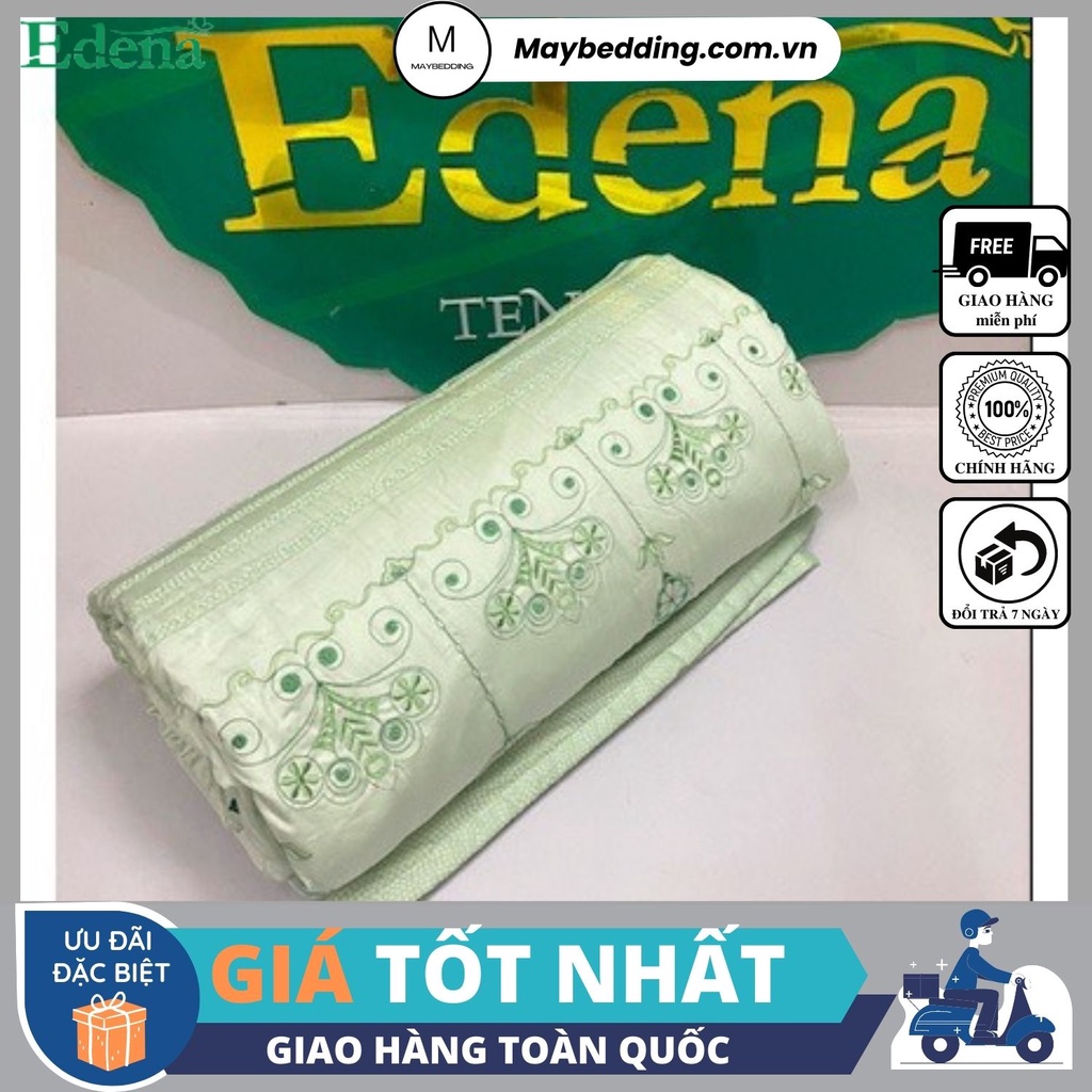 Chăn Hè, Mền Hè  200xx220cm Cotton Đặc Biệt Edena Mền Mượt - Thoáng Mát - Cao Cấp - Chính Hãng in MayBedding