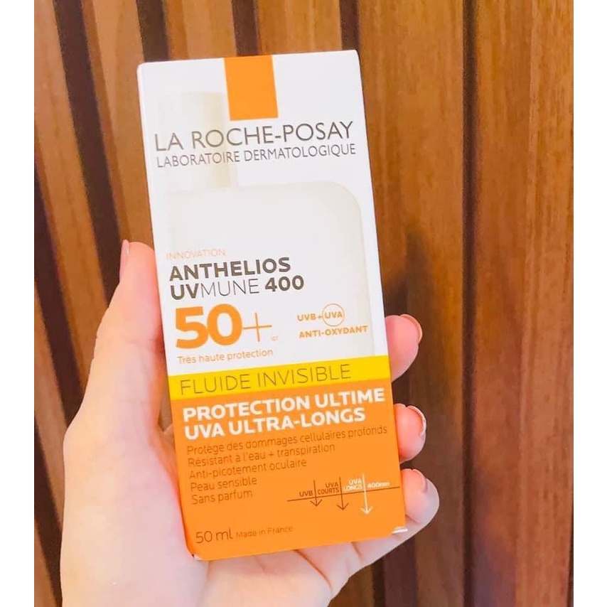 La Roche-Posay Anthelios Shaka fluid SPF50+ - Kem Chống Nắng Thế Hệ Mới [Không Mùi] 50ml