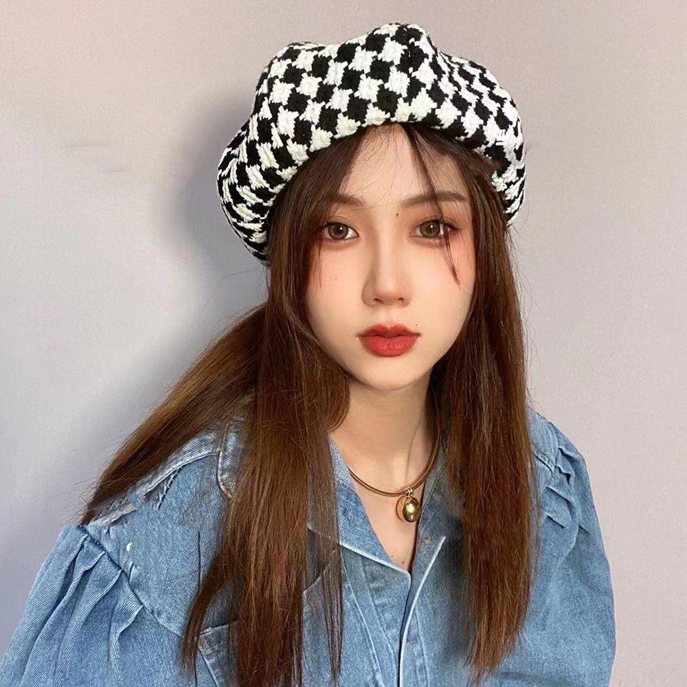 Wmes15h Mũ Nồi Họa Sĩ Hàn Quốc Mùa Thu Giữ Ấm Cho Nữ