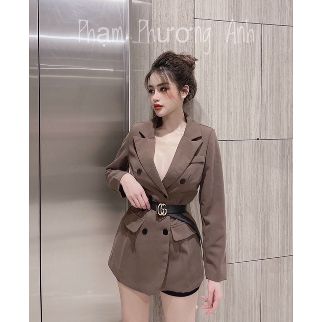 Vest bo eo kèm đai như hình