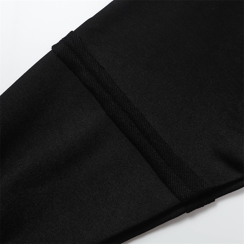 D &amp; EW Áo Sweater Dáng Rộng Thêu Logo Thời Trang Đường Phố Cao Cấp Cho Cặp Đôi