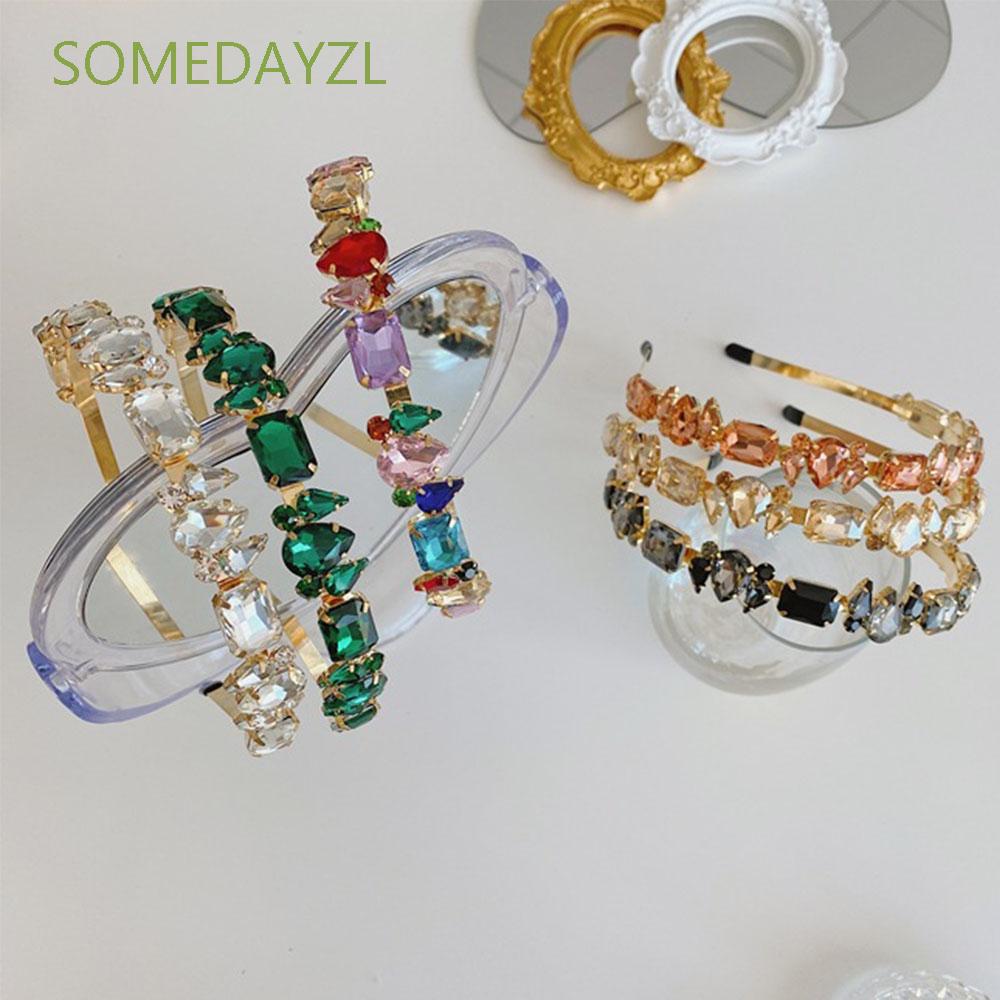 (Hàng Mới Về) Băng Đô Cài Tóc Bằng Hợp Kim Sang Trọng Dành Cho Cô Dâu