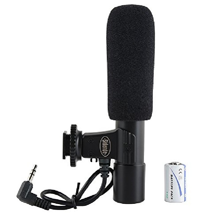 MICRO THU ÂM SIDANDE MIC-01 DÙNG CHO MÁY ẢNH, MÁY QUAY PHIM