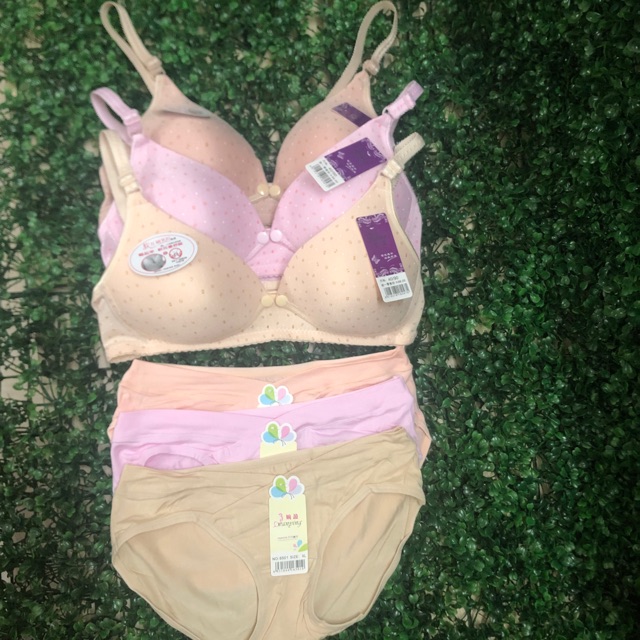 Combo 3 bộ quần áo lót bầu cotton