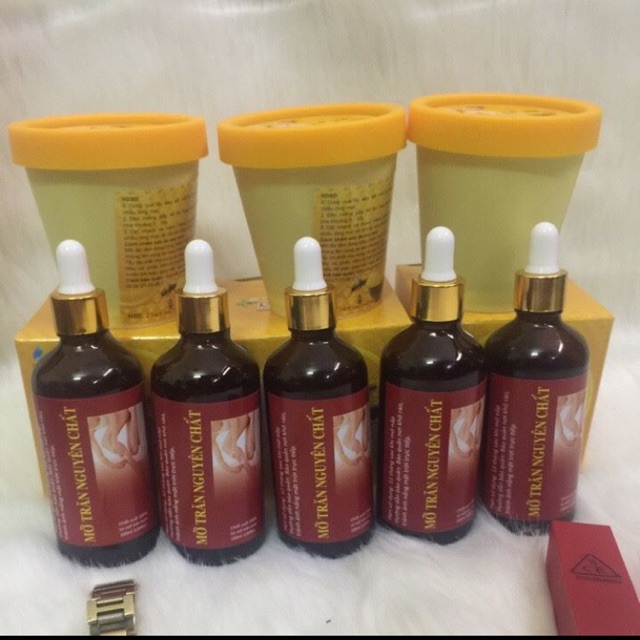 Combo triệt lông wax + mỡ trăn