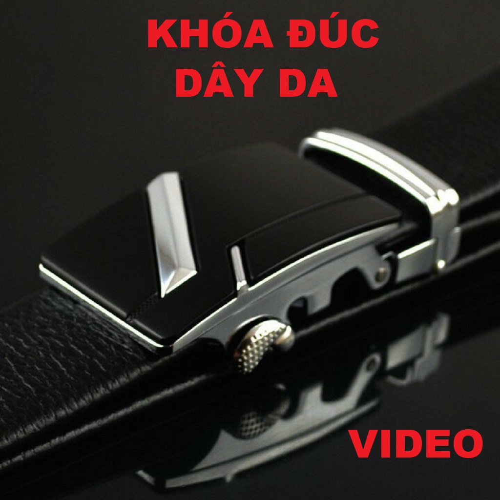Dây Nịch Nam Da Bò 100% Chính Hãng Mạ Bạc Nam Tính. Thắt Lưng Da Nam Hàng Hiệu BAELLERRY Khóa Cài Cao Cấp GC5