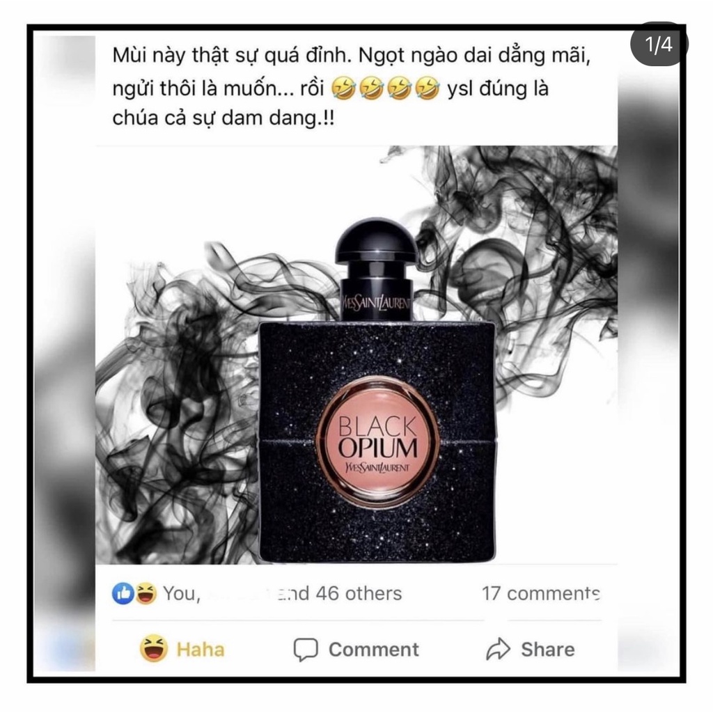 Nước Hoa Nữ  𝗬𝘀𝗹 𝗕𝗹𝗮𝗰𝗸 𝗢𝗽.𝗶.𝘂.𝗺 _Cô Nàng Quyến Rũ Nhà YSL | BigBuy360 - bigbuy360.vn