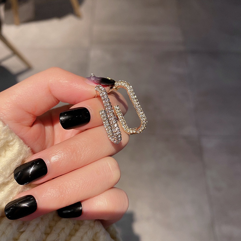 Bông Tai Mạ Bạc 925 Đính Đá Sang Trọng