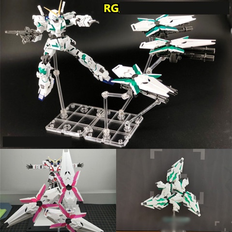 Bộ 3 Shield cho HG RG 1/144 Unicorn Banshee - Phụ kiện mô hình Gundam