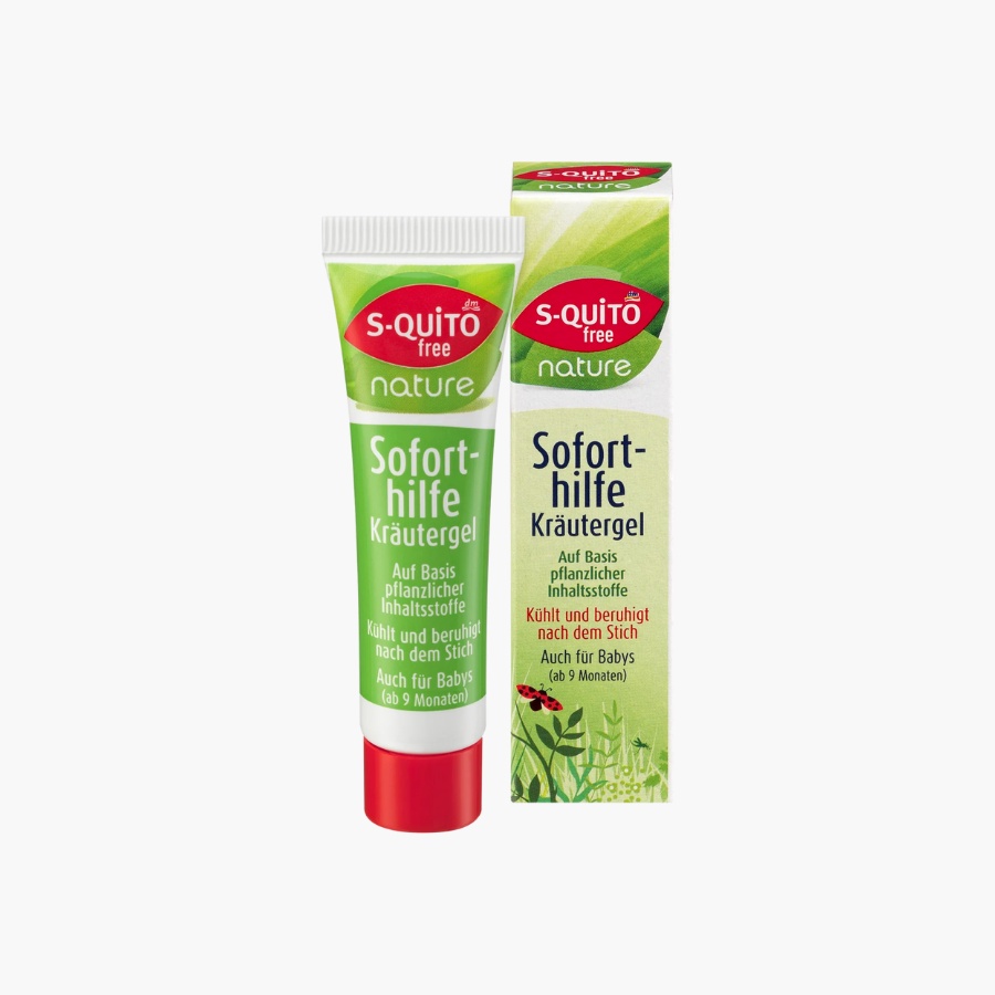 S-quitofree Gel bôi muỗi đốt hoặc côn trùng cắn, 15 ml