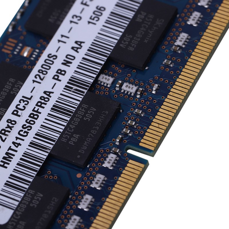 【Hot Sales】DDR3 8GB 12800 1600MHz 1.35V RAM Memory for Laptop Notebook 204-PIN SODIMM Low Voltage Non-ECC Dual Channel